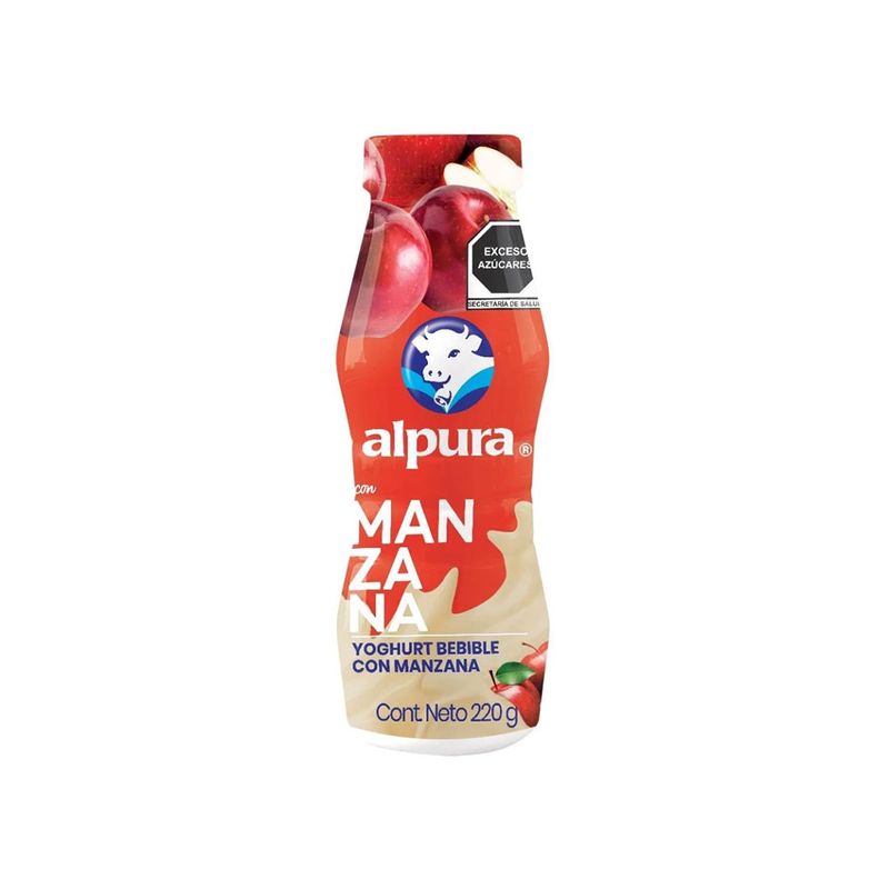 Alpura-Yoghurt-Bebible-Manzana-220G