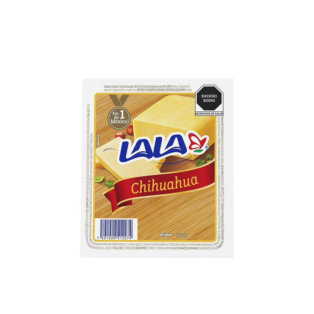 Queso Chihuahua Lala 200Gr CCK