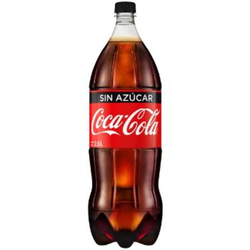 Refresco Coca Cola sin azúcar 2.5 l