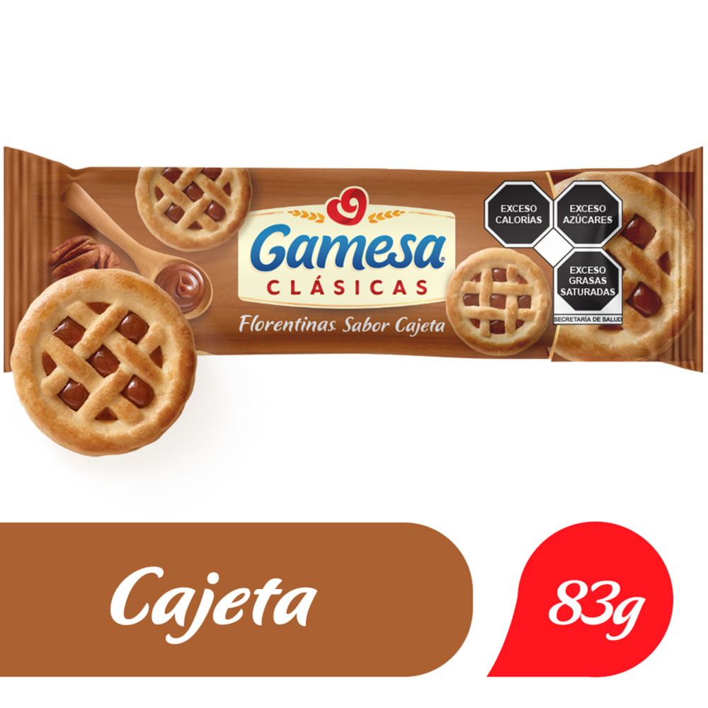 Florentinas Cajeta Gamesa 83Gr | CCK