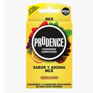 Preservativo Mix Prudence C/5 1Pza.