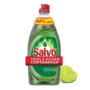 Lavatraste Salvo Liquido Limon 500Ml.