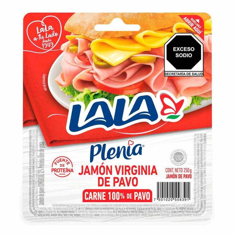Jamon-Virginia-Pavo-Plenia-250-Gr