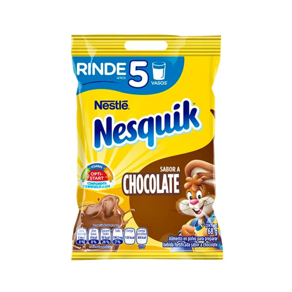 Nesquik Chocolate Polvo Bolsa 68Gr CCK