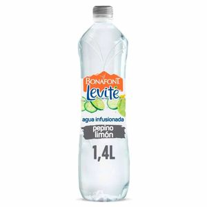 Agua Infusionada Levité Con Toque Sabor Pepino Limón 1.4lt
