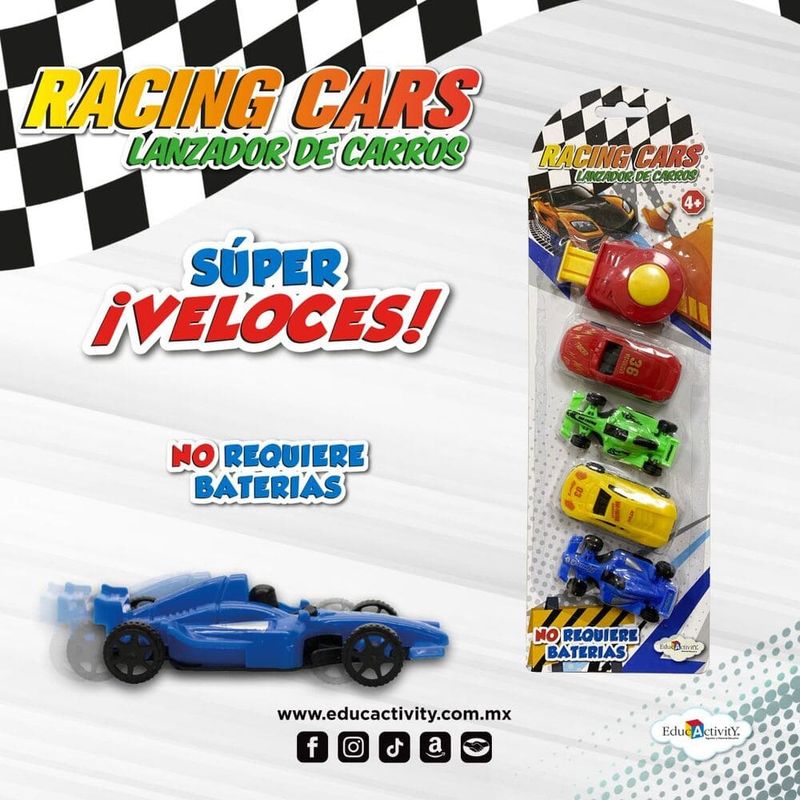 Racing-Cars---Lanzador-De-Carros