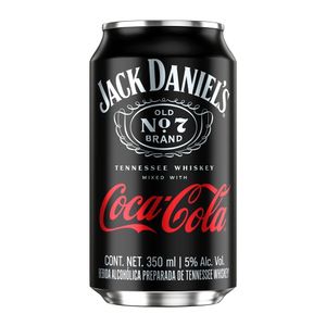 Bebida Alcohólica Preparada Jack Daniels Coca Cola Original 350ml