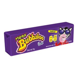 Goma De Mascar Hubba Bubba yDel Sabor Uva 56.7gr