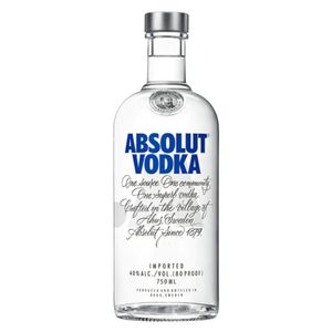 Vodka Absolut de 750 ml