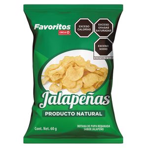 Papas Jalapeno Favoritos 60gr