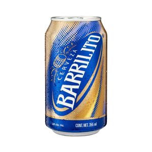 Cerveza Barrilito Lata 355 Ml