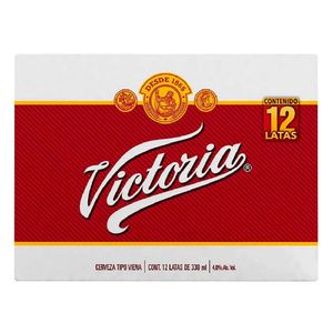 Cerveza Victoria Lata 12Pack 330 ml