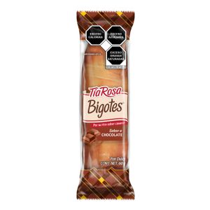 Pan dulce Tía Rosa Bigotes Chocolate 60gr