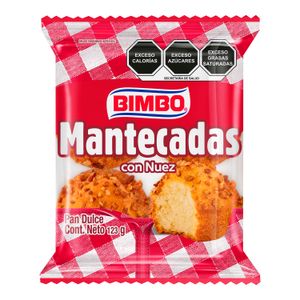 Mantecadas Con Nuez Bimbo 123Gr