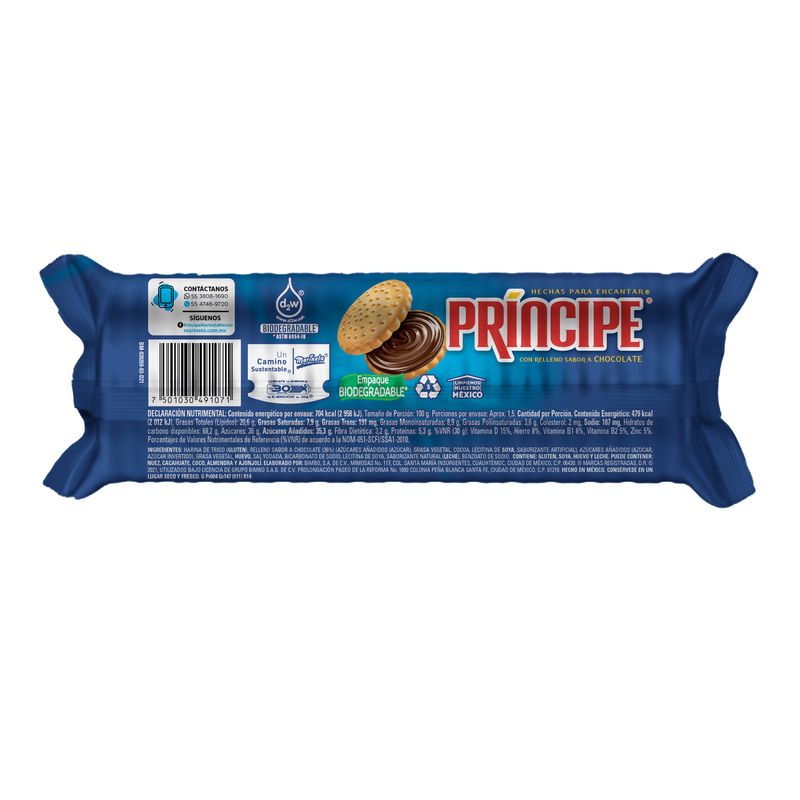 Galleta-Principe-Chocolate