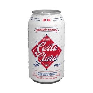 Cerveza Carta Clara Lata 355 ml