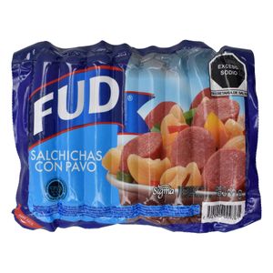 Salchicha Pavo Fud 266Gr