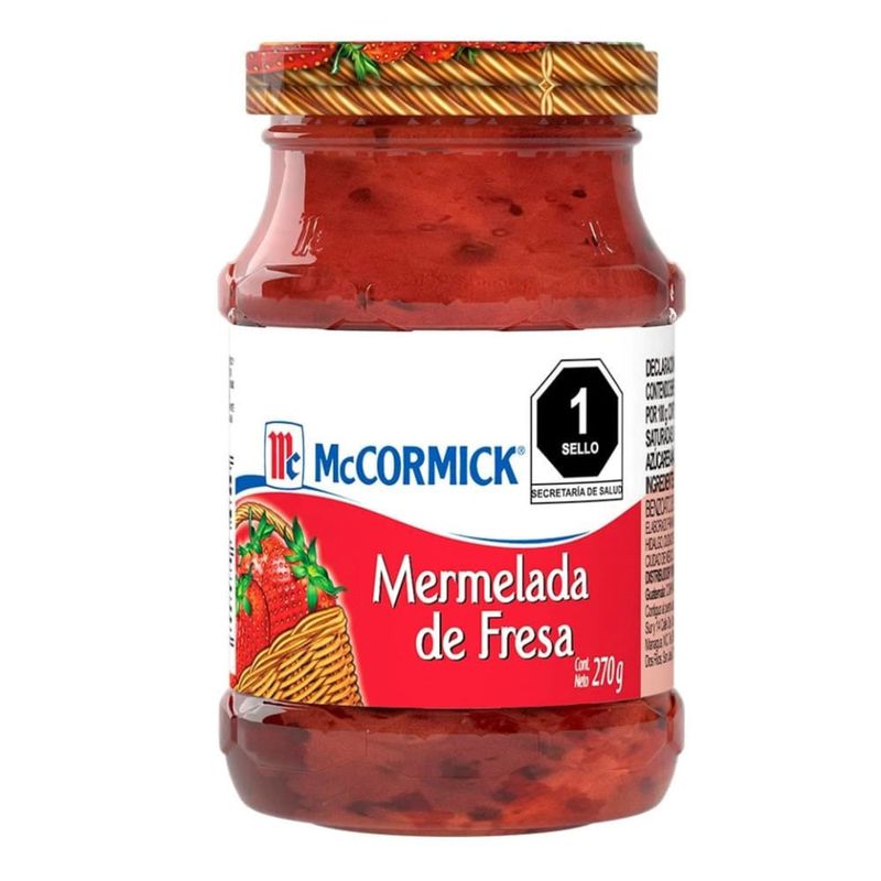 Mermelada Fresa Mc.Cormick 270 gr.-1778599661321