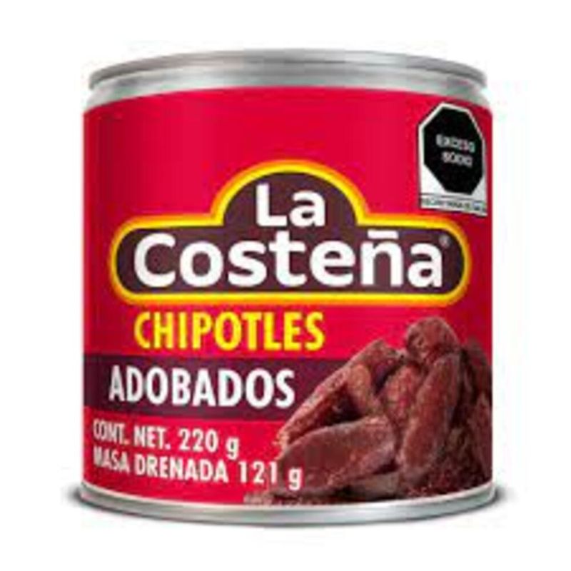 Chiles Chipotles La Costeña 220 gr.-1778599703344