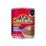 Frijoles Bayos Refritos La Costeña 580 gr.-1778599726760