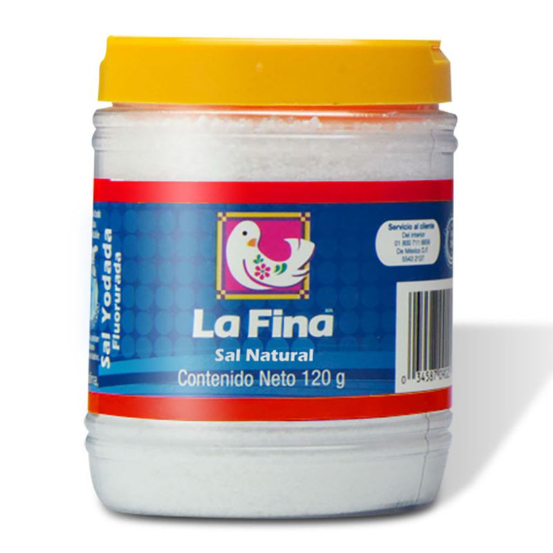 La Fina Sal La Fina Yod Fluo Bote 120 gr.-1778600086969