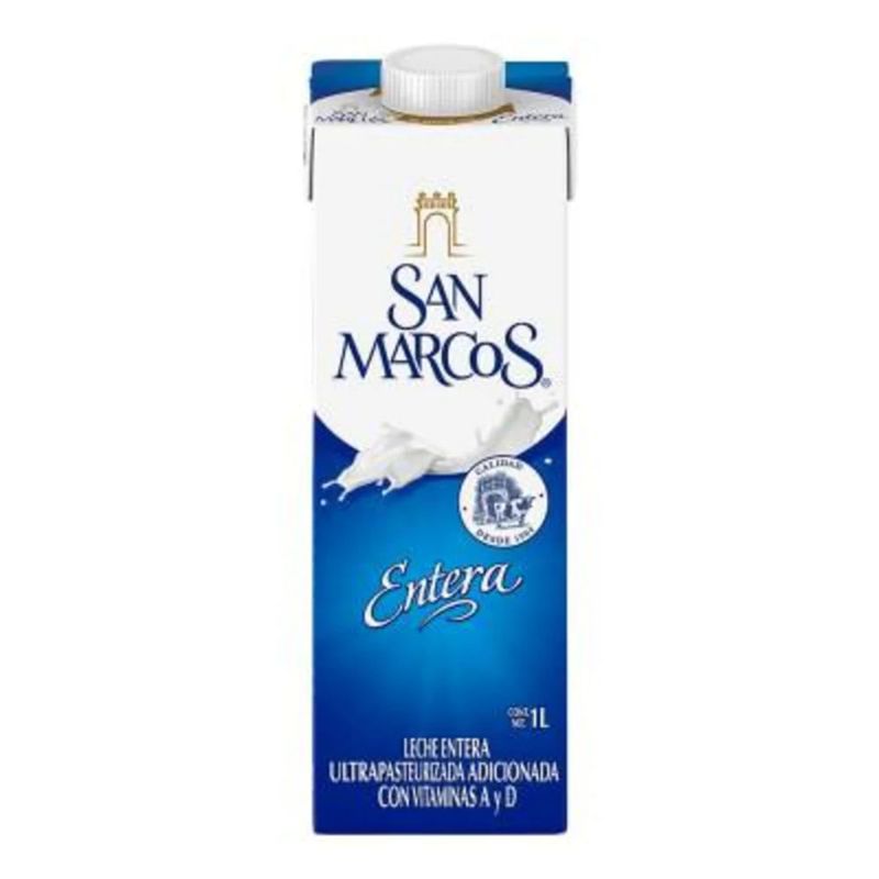 Leche San Marcos 1 lt.-1778600585447