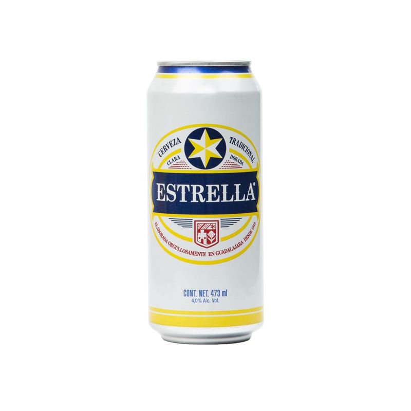 Cerveza Estrella 473 ml.-1778602781378