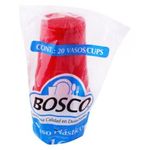 Vaso Bicolor Rojo 16 oz. Bosco 20 pza.-1778603067230