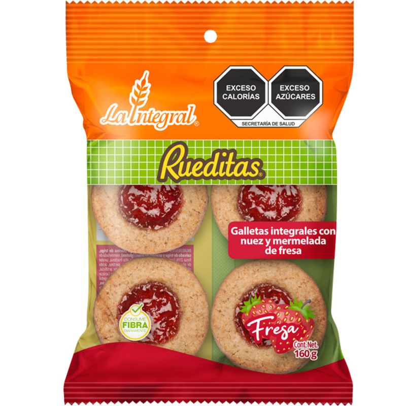 Galletas Nuez Con Fresa La Integral 160-1778603675569
