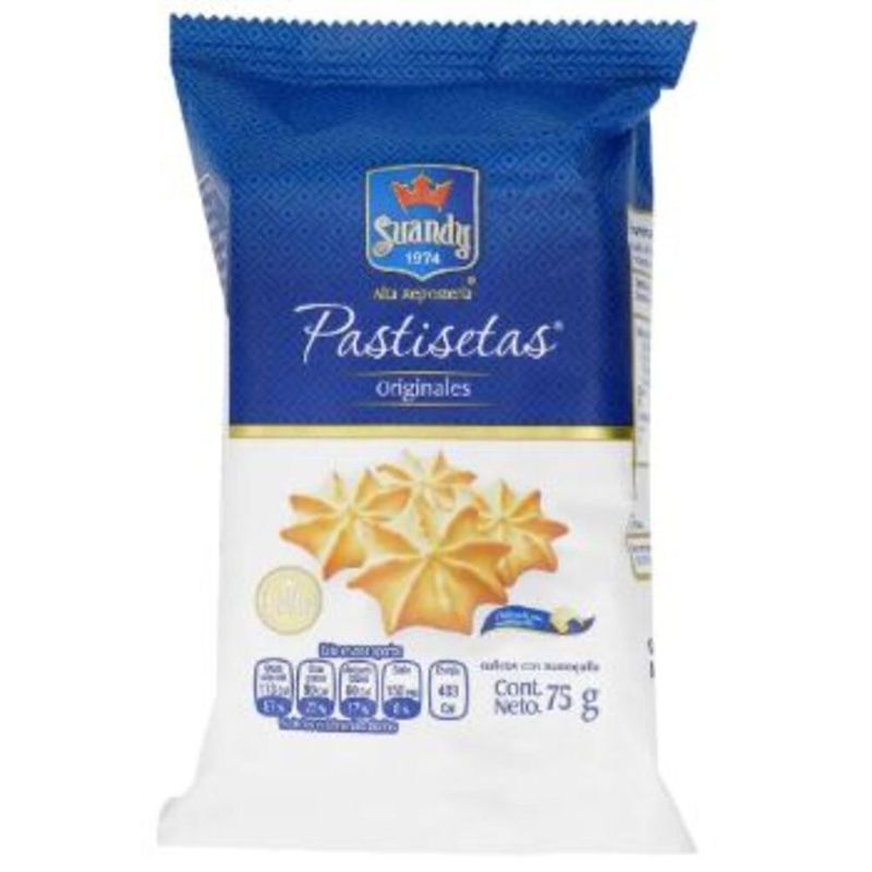 Galleas Suandy Pastisetas Originales con Mantequilla 75 gr.-1778603729455