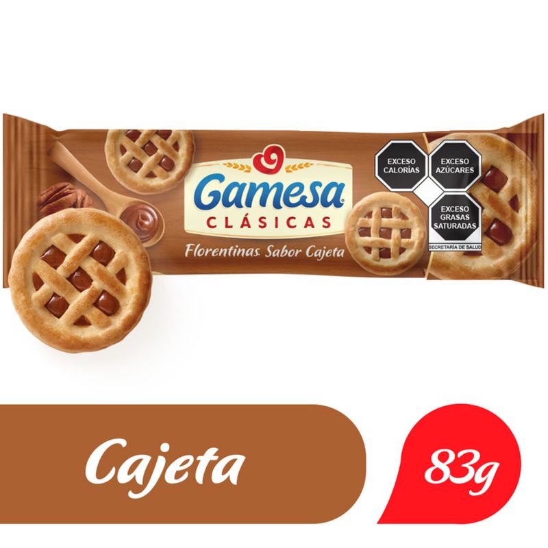 Florentinas Cajeta Gamesa 83 gr.-1778603755533