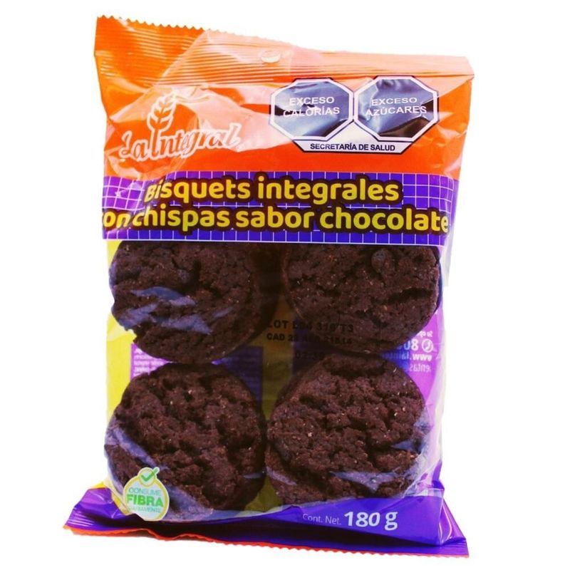 Bisquet De Chocolate La Integral 180 gr.-1778604179429