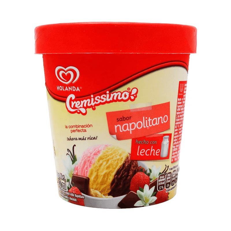 Helado Micha Napolitano Holanda 473 ml.-1778604253666