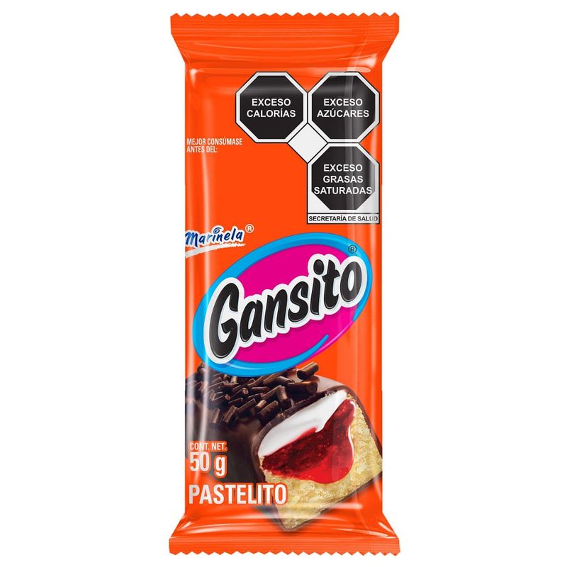Pastelito Marinela Gansito 50 gr.-1778604394766