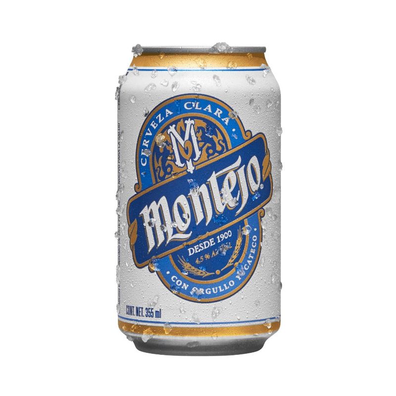 Cerveza Montejo Lata 355 ml.-1778604609530