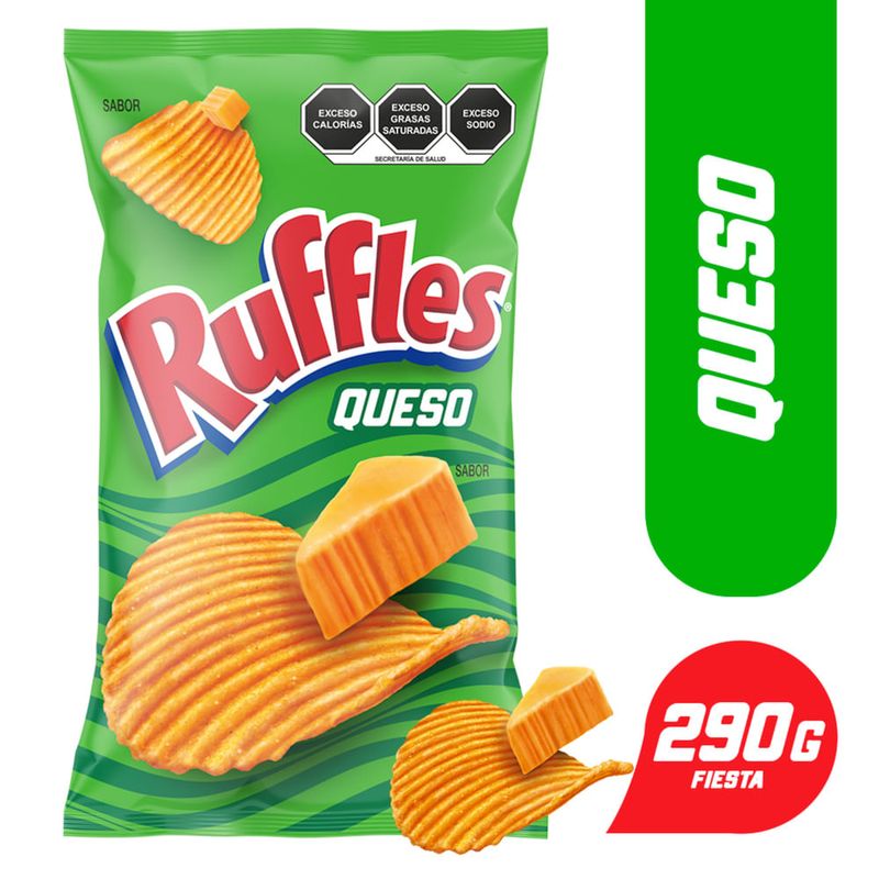 Papas Queso Ruffles Sabritas 290 gr.-1778613500069