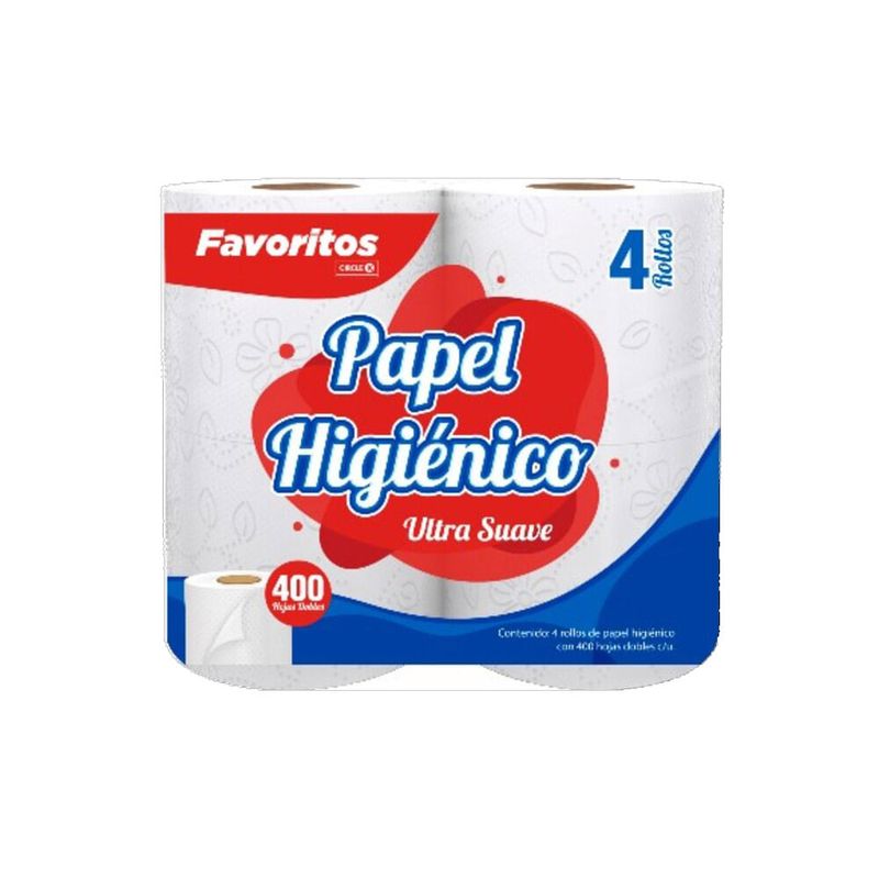 Papel Higienico Favoritos Ck 4/400 Hojas-1778618088676