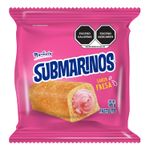 Pastelito Marinela Submarinos Fresa 105 gr.-1778631400964